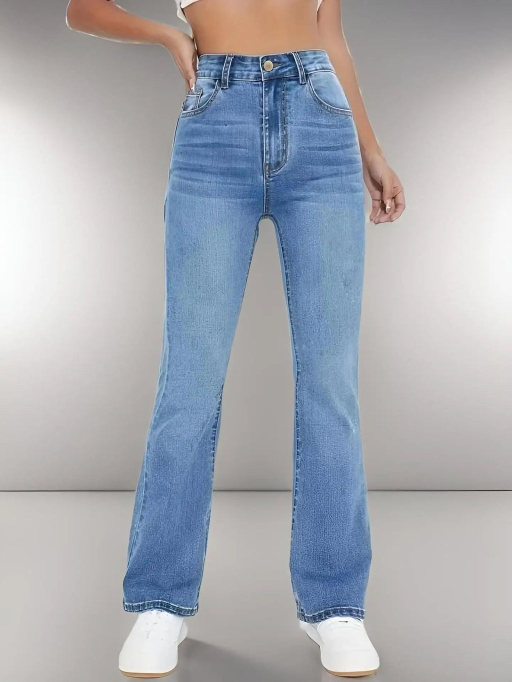 Women's hot jeans slimming trousers
