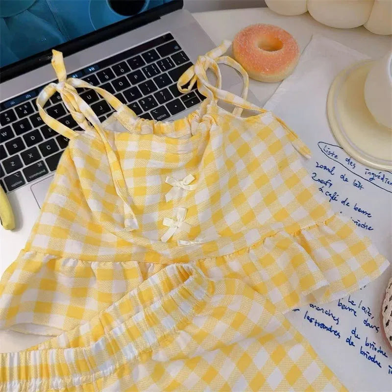 Girls Kids Sling+Shorts Set