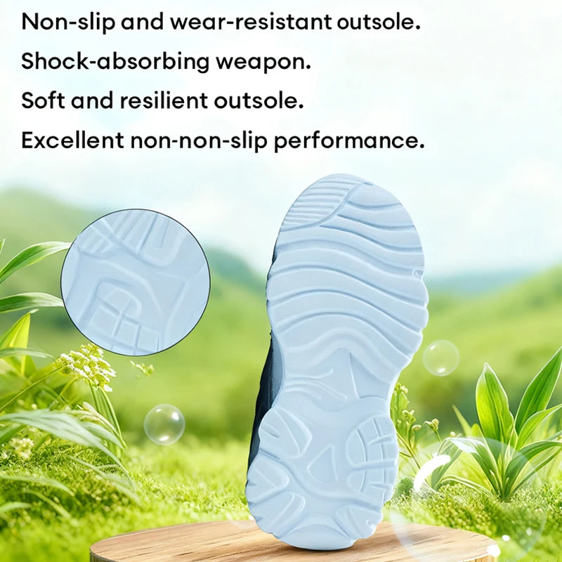 Children Sneakers for Boys Mesh Breathable Running Sports Shoes Student Kids Flat Casual School Shoes Non Slip