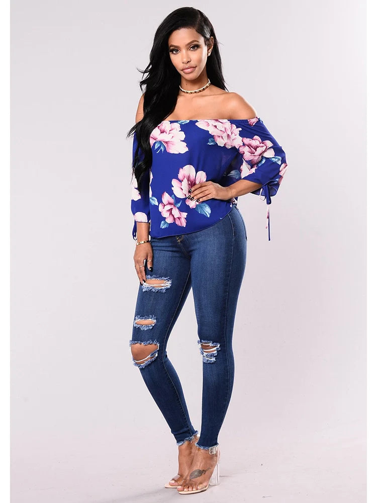 2024 Women Stretch Skinny Ripped Jeans Lady High Waist Pencil Long Pants Narrow Straight Leg Wrap Hips Plus Size S-3XL Trousers