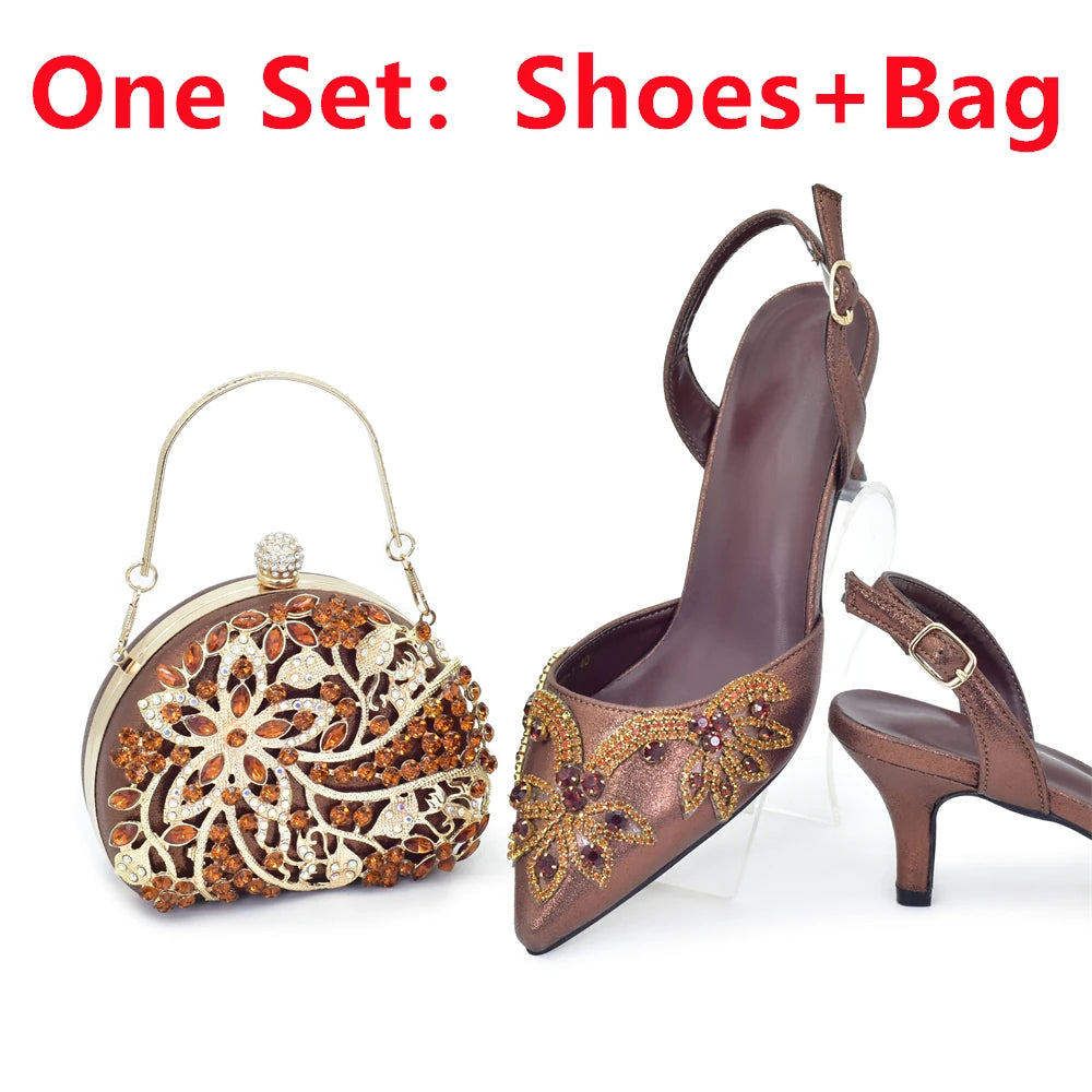 Shoes and Bags Matching Set for Women