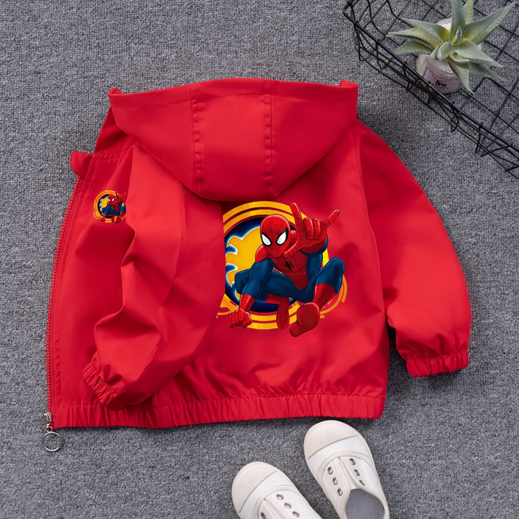 Spiderman Boys Hooded Jacket