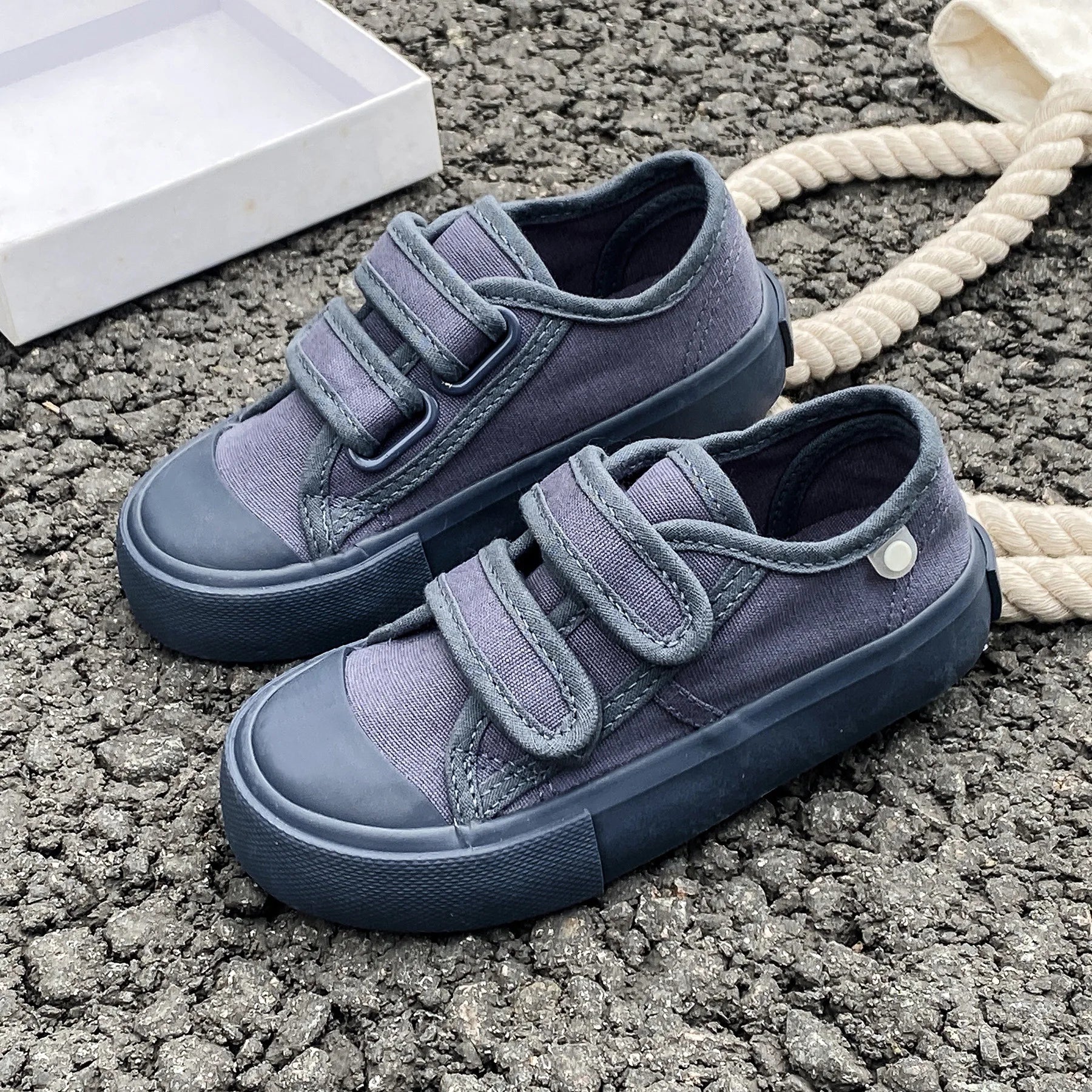 Canvas Shoe  Children Spring Toddler Infant Boys Sneakers Girls Candy Color Casual Shoes Baby Kids Breathable Soft Bottom Shoes