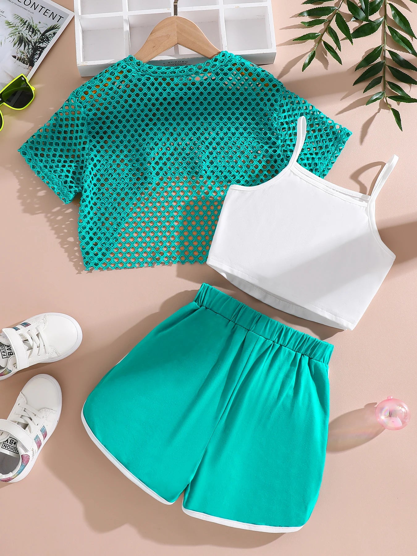 Girls' fashion 3-piece set