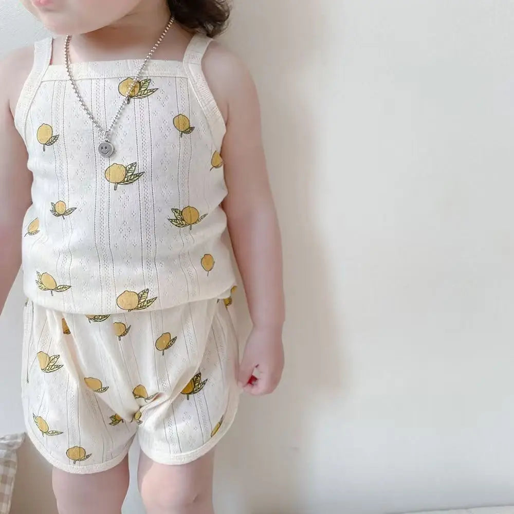 Baby Sleeveless Tops Shorts