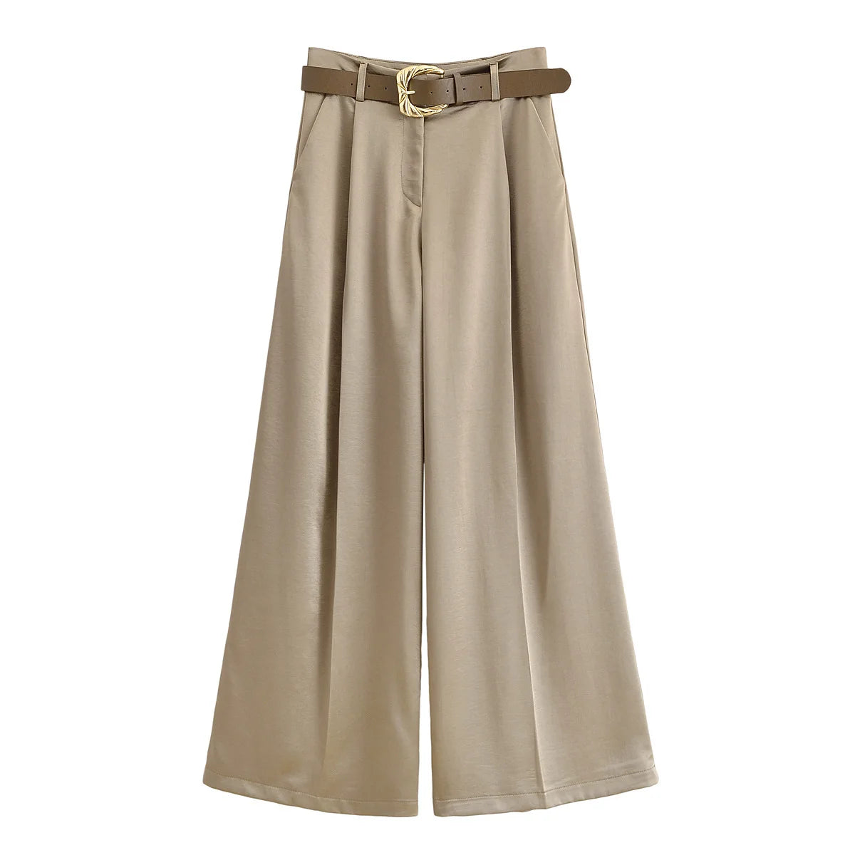 Women's High Waist Wide Leg Pants