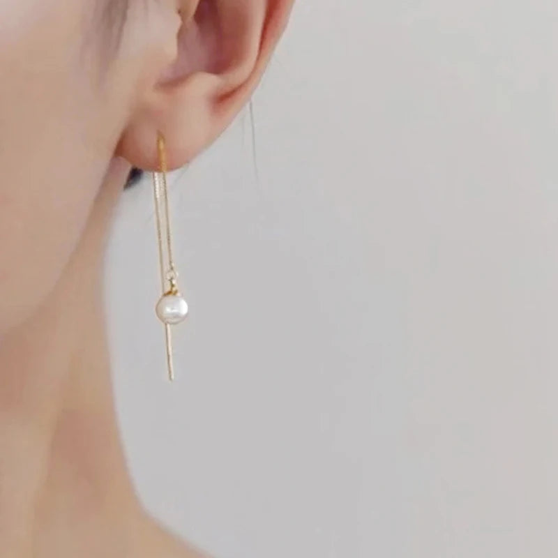 Dainty Long Hanging Earrings For Women