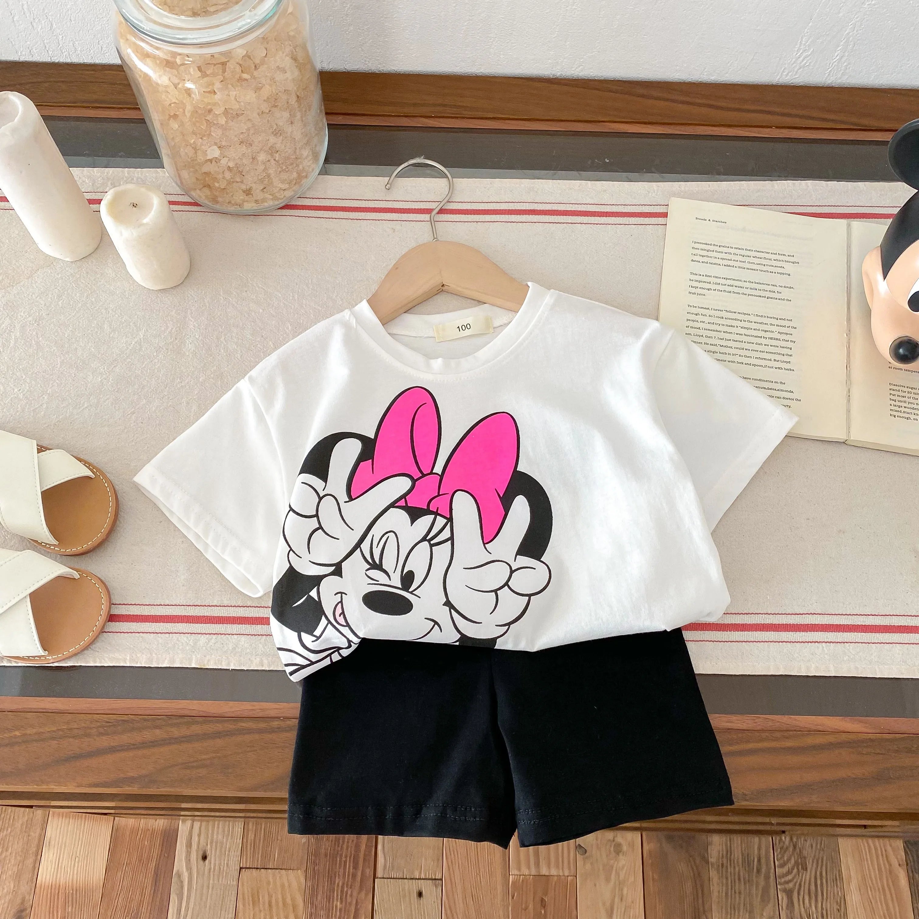 Baby Girl T-shirt And Shorts