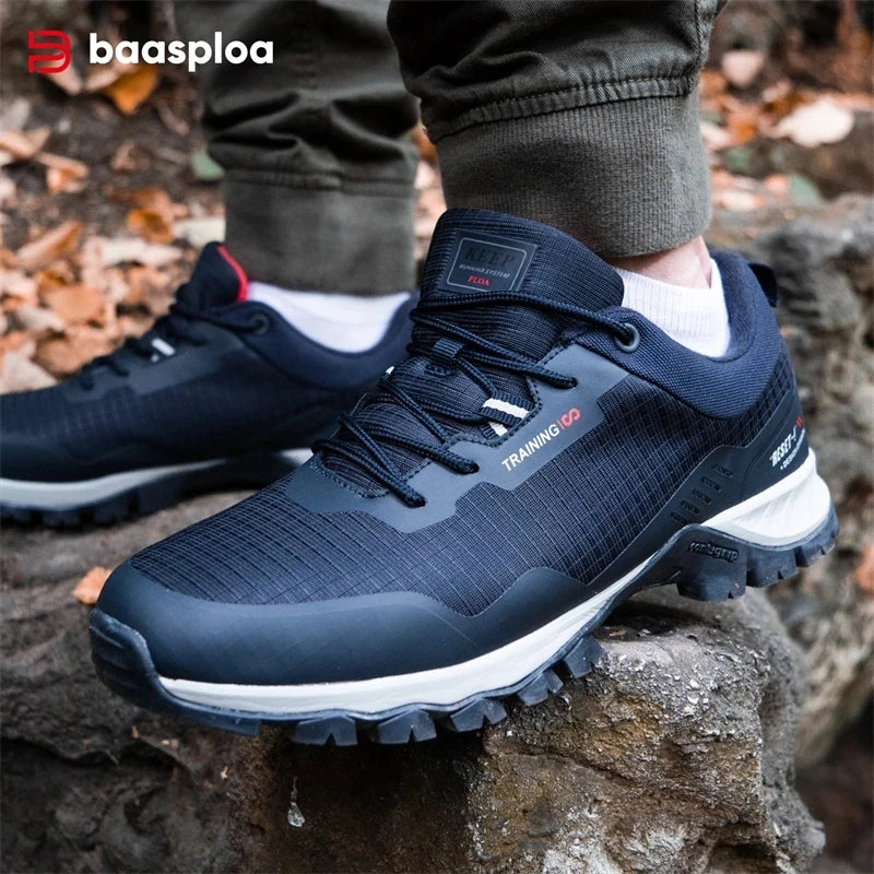 Men Hiking Shoes New Outdoor Climbing Waterproof Casual Shoes ﻿