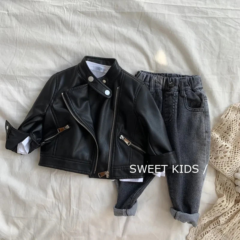 Boys Leather Jackets For Kids