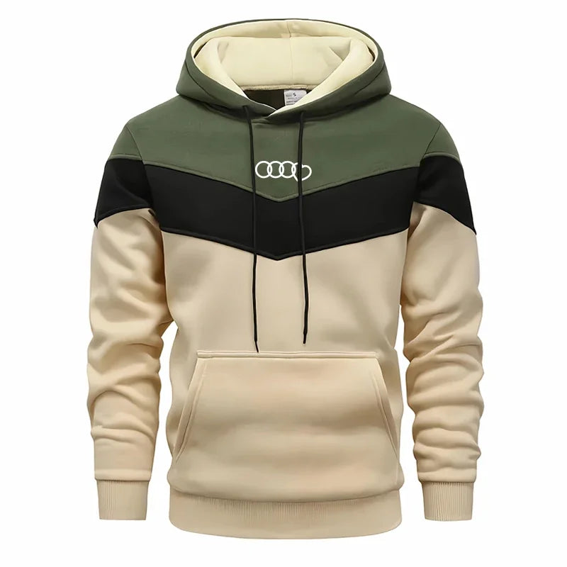 Men's Clothing Casual Sweatshirt Suit Sweatshirts for Men Daily Tricolor Hoodies Hot High Quality 2024 Sports Tracksuit Jogging