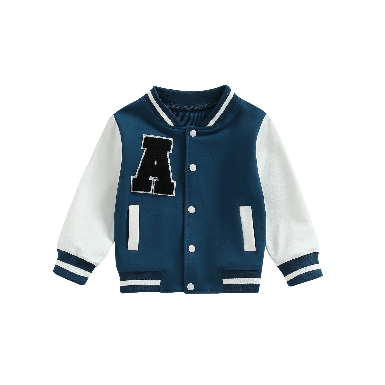 Kids Boy Girl Baseball Jackets