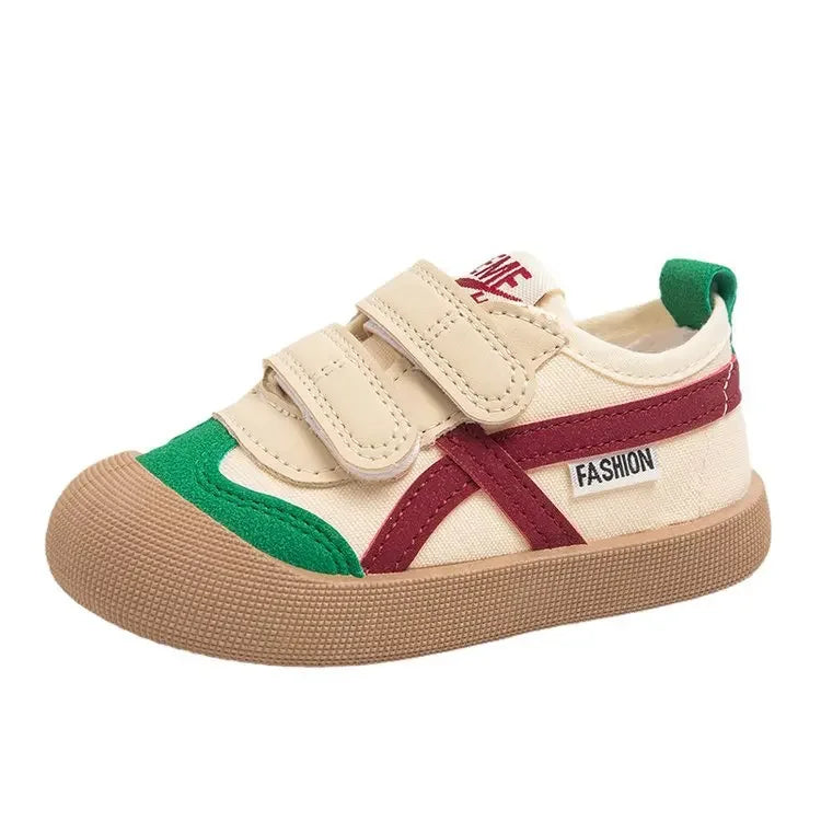 Girls Boys Baby Casual Board Shoes Ins Fashion Children Indoor Spring Autumn Soft Canvas Sneakers Lovely Gifts for Kids