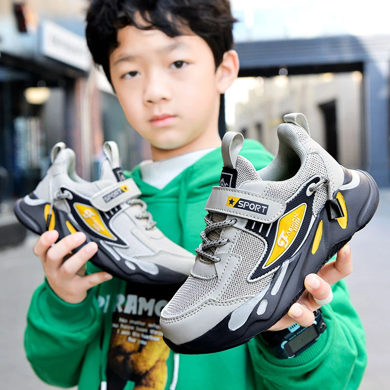 Kids Sneakers Shoes Walking Mesh Breathable Casual Sports For Boys Girls Lightweight Running Tennis Outdoor Children's School