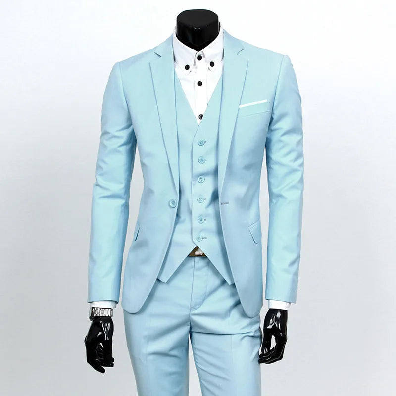 Men's Trendy Slim Business Suits