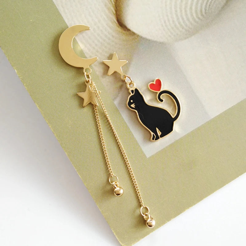 Flower Cute Animal Dangle Earrings For Women
