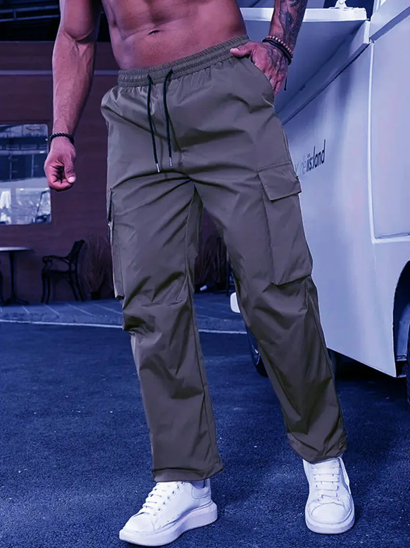 Men's Multi Pocket Casual Pants