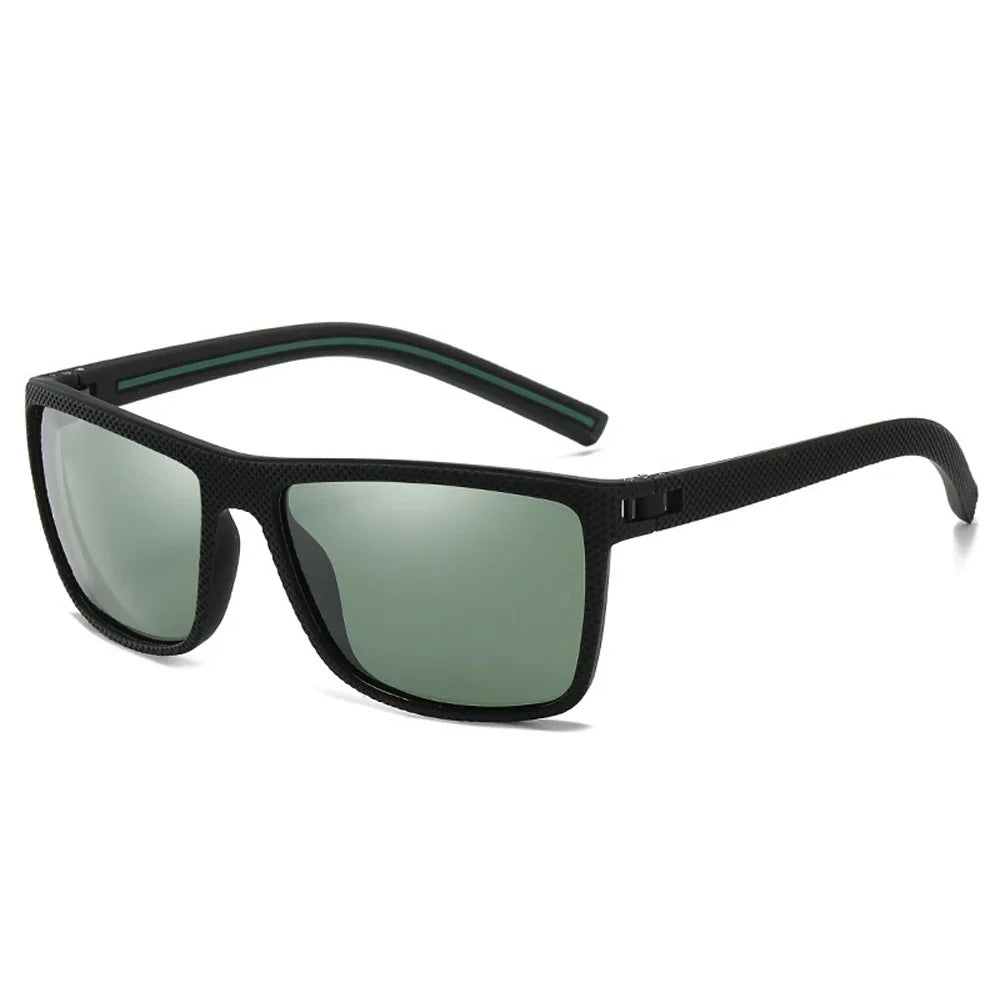 Fashion Nail Decoration Vintage Square Polarized Sunglasses Men Women Brand Designer Sun Glasses Driving Fishing UV400 Eyewear