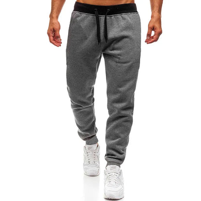 Men's Casual Pants Fashion Drawstring Casual Pants