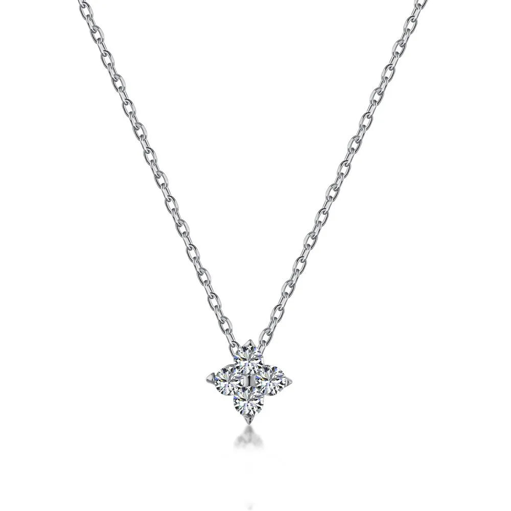 Stainless Steel Zircon Necklaces for Women