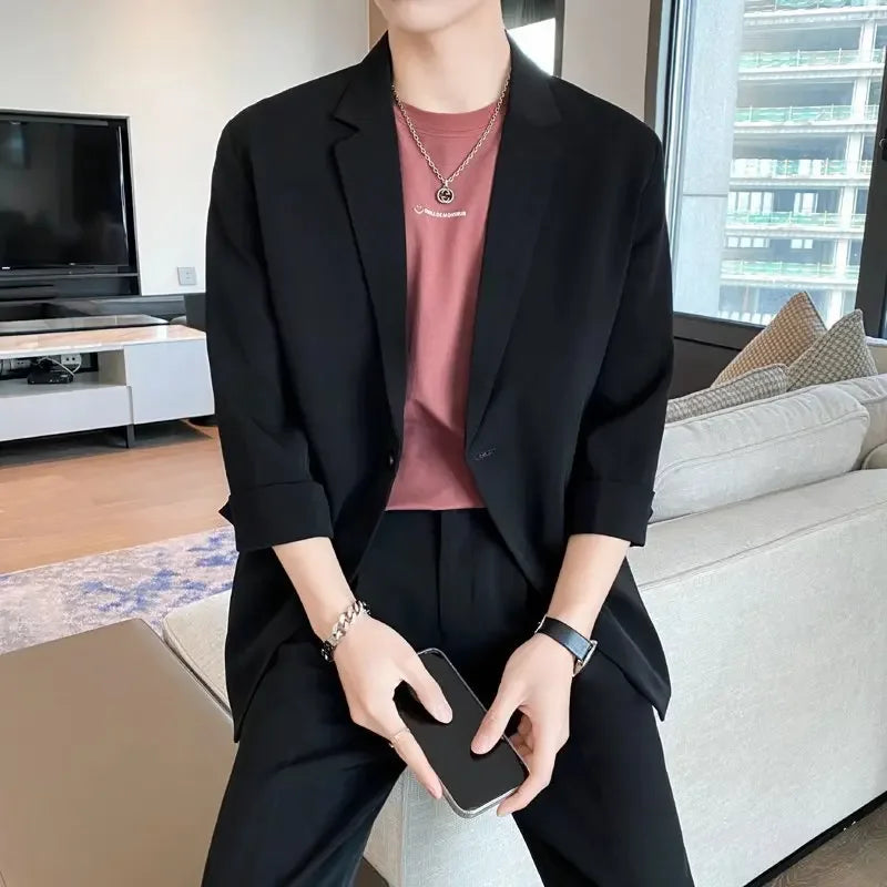Lightweight Loose-fit Men's Suit