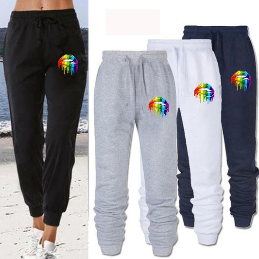 Women's Sweat Pants Women Cotton Loose Trousers
