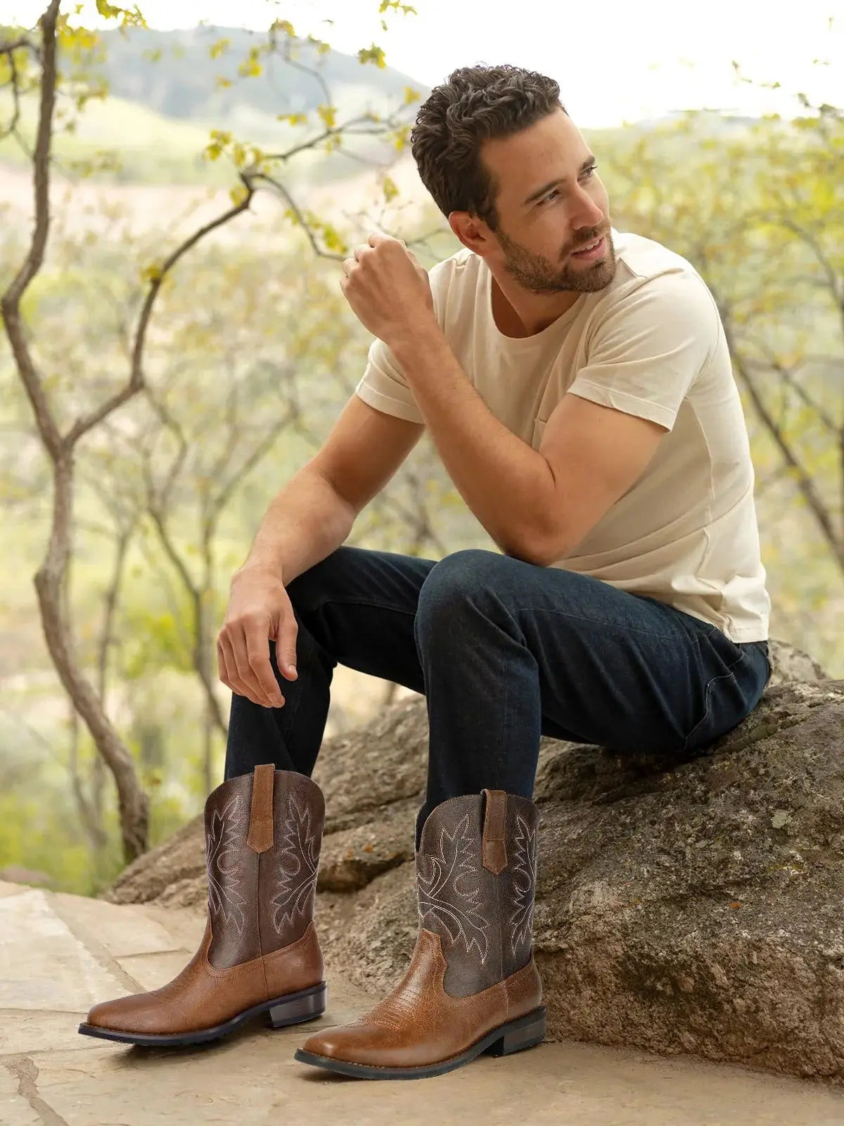 Men's Western Cowboy Boots