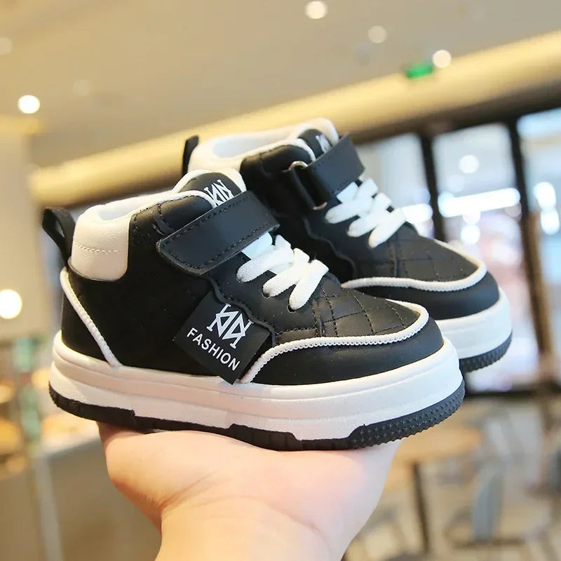 2025 Autumn New Children's Sneakers 1-6 Years Old Women's Baby Shoes Men's Casual Board Shoes Soft Bottom Children's Shoes