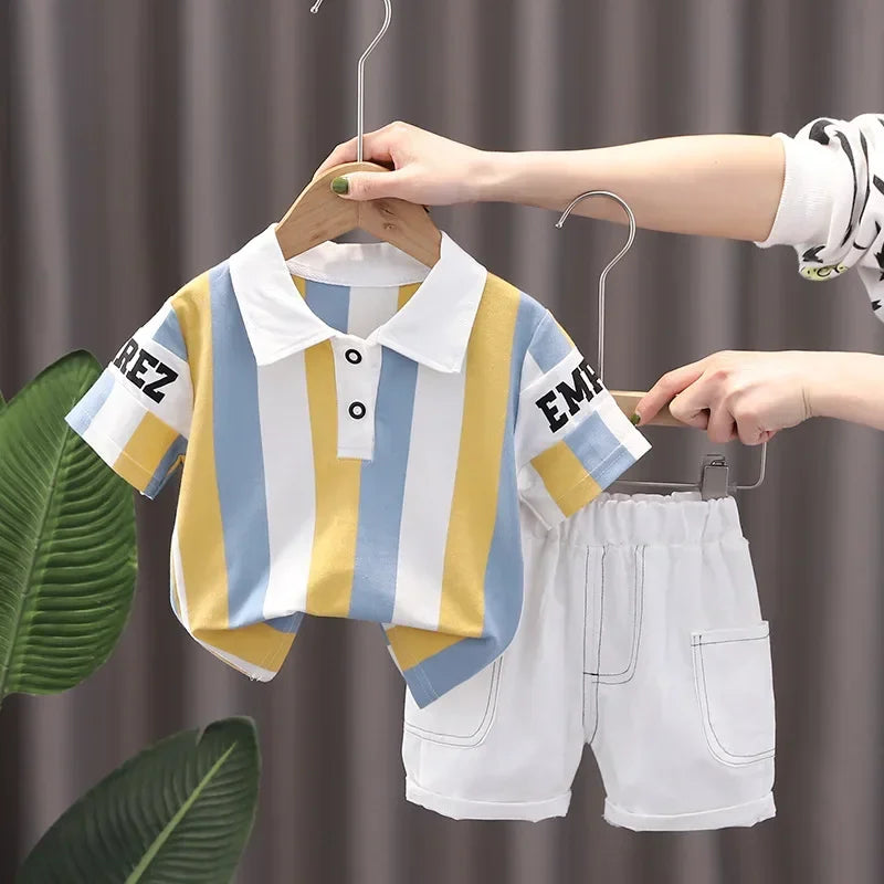 Boys T-shirt Shorts Short sleeve Clothes