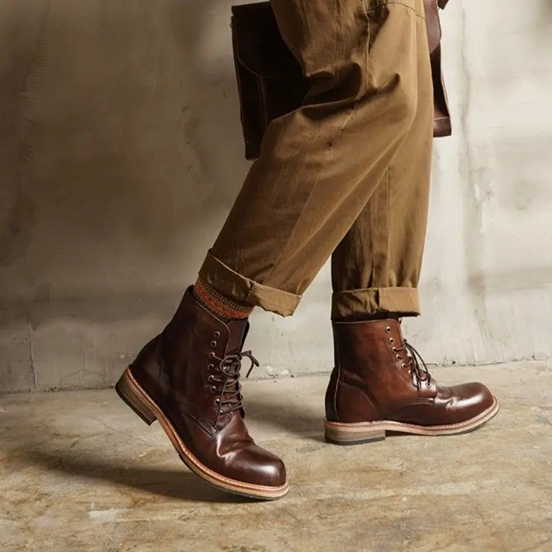 High Quality Leather Men's Boots