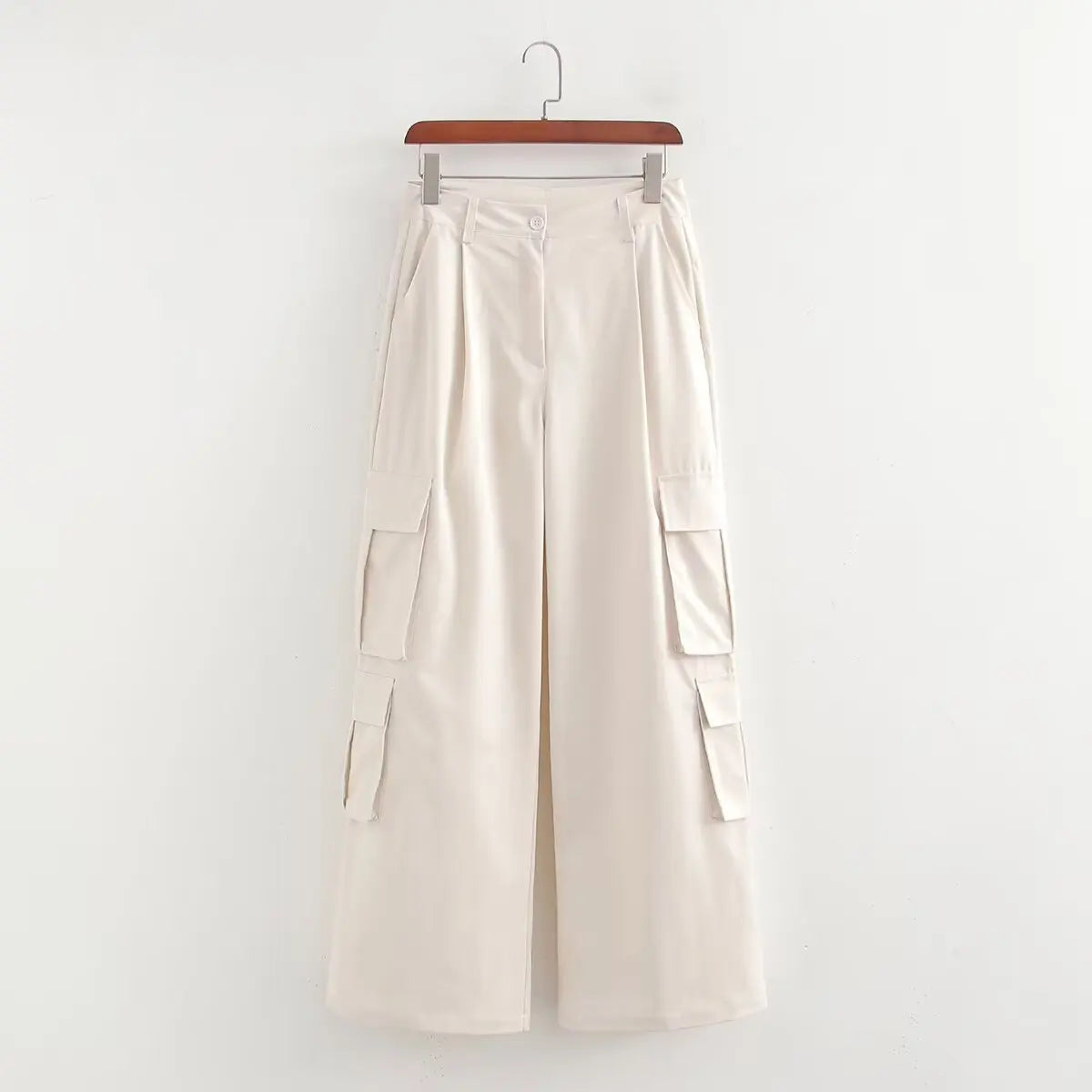 Ladies' fashion trend casual wide-leg trousers