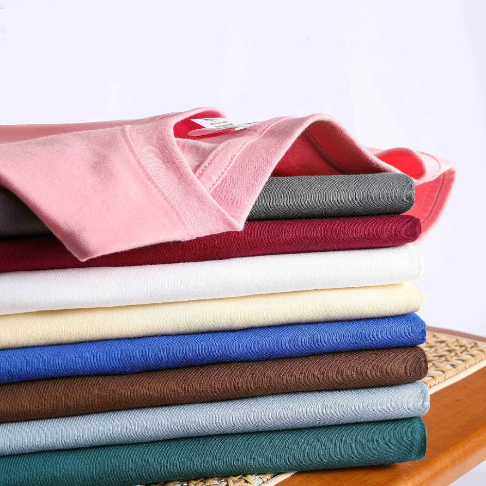 T-shirt unisexe 100 % coton pour hommes et femmes, ample, à manches courtes, décontracté, basique, col rond, couleur unie, respirant