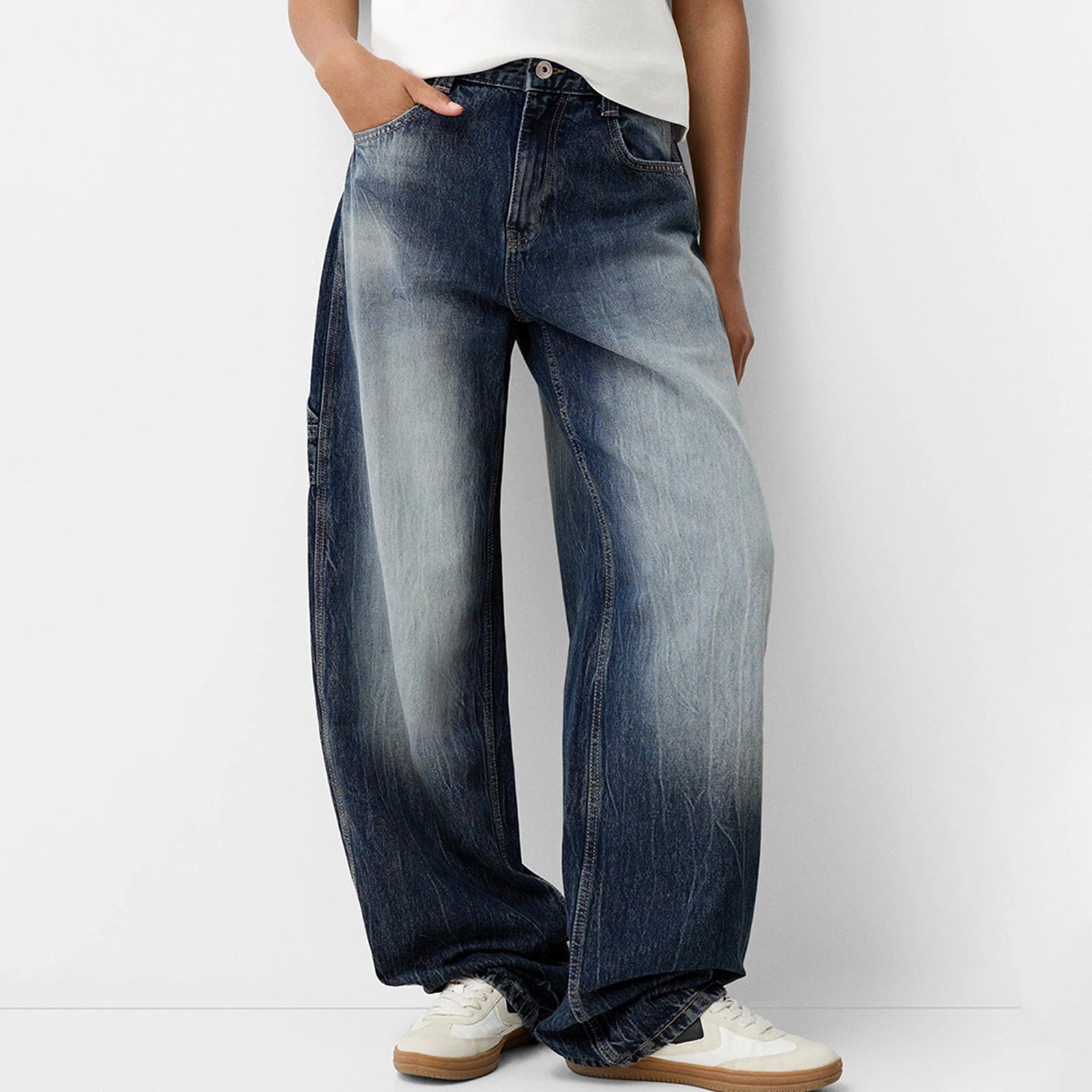 Women's High Waisted Baggy Jeans