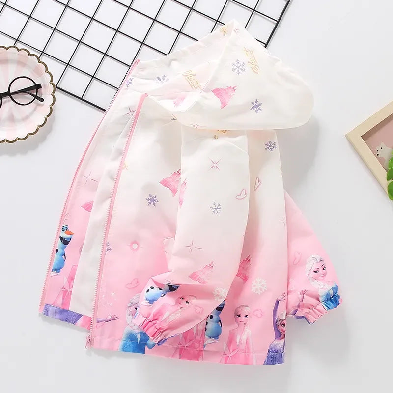 Frozen Girls Jacket For Teen Kids