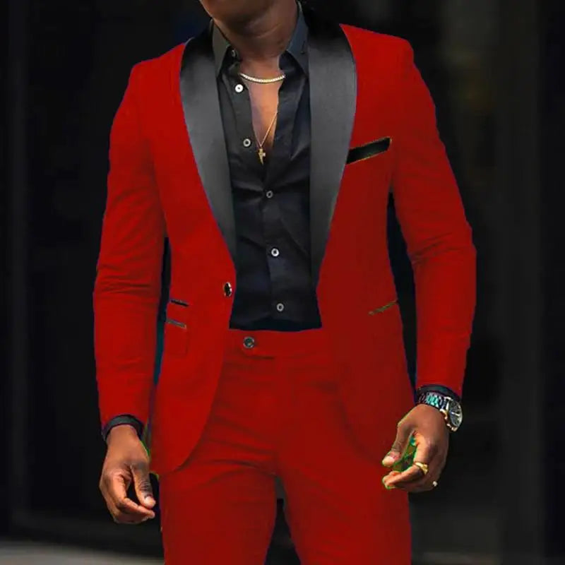 Men's Fashion Business Casual Suit