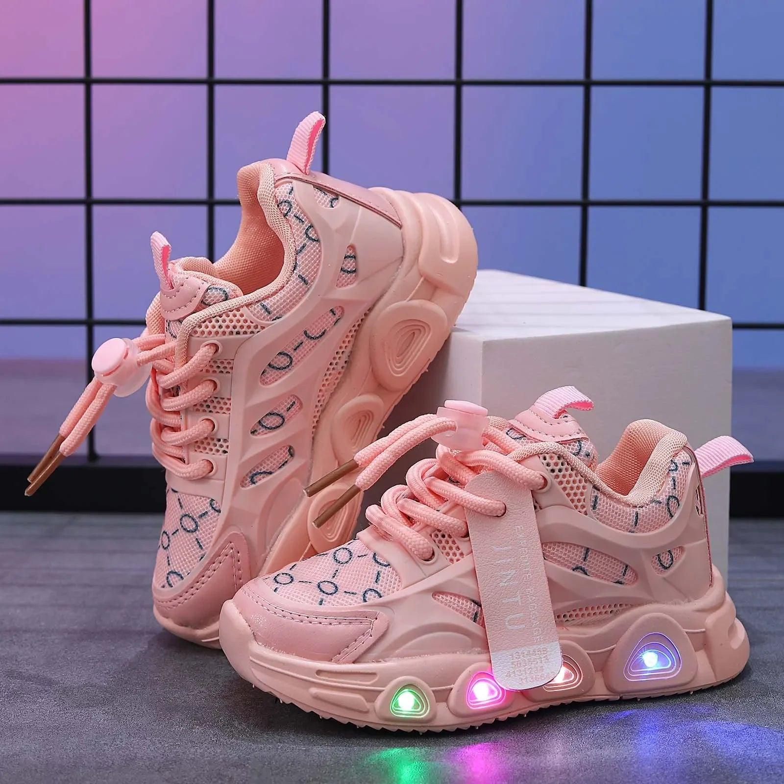 Kids Casual Shoes Led Light Up Shoes For Girls Toddler Walking Shoes Girls Kids Children Baby Casual Shoes кросівки дитячі