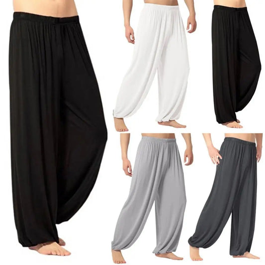 Men Pants Casual Baggy Yoga Harem Pants full length Pants
