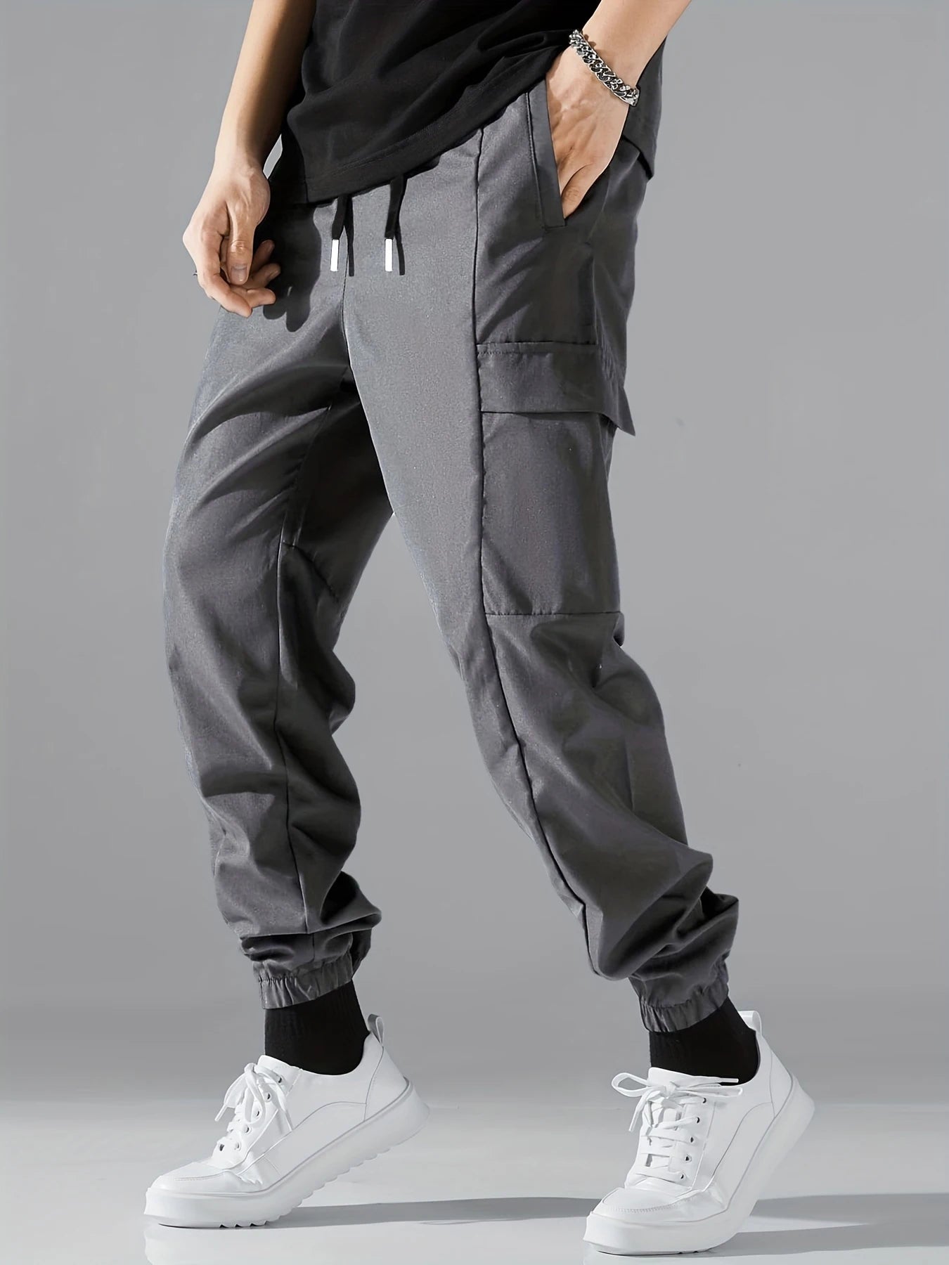 Men's Slacks, Spring and Autumn Thin Outdoor Pants, Youth Sportswear