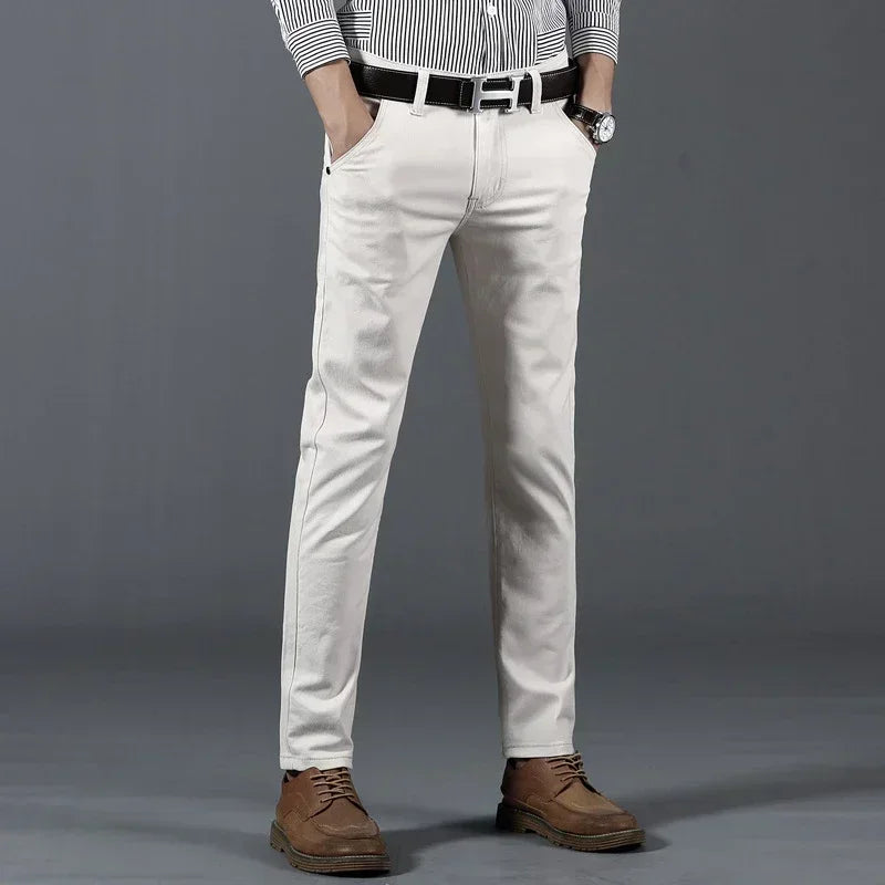 Soft Stretch Cotton 6 Color Office Casual Pants