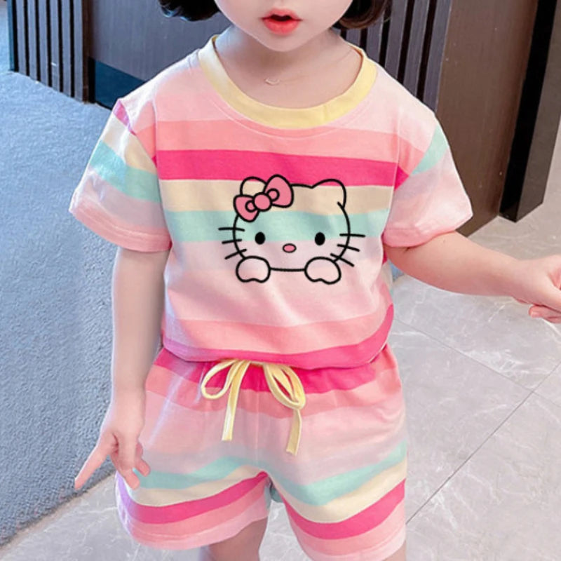 Cute Hello Kitty Clothing Sets for Kids