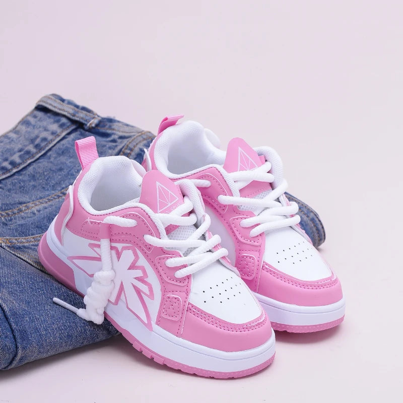 Fashion Girls' Shoes Spring New Kids Sports Shoe Soft Soled Boy Shoes Anti Slip Girls Casual Shoes Comfor Boys' Sports Shoe