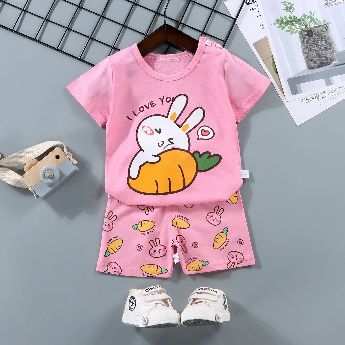 Boys Girl T-shirt Shorts