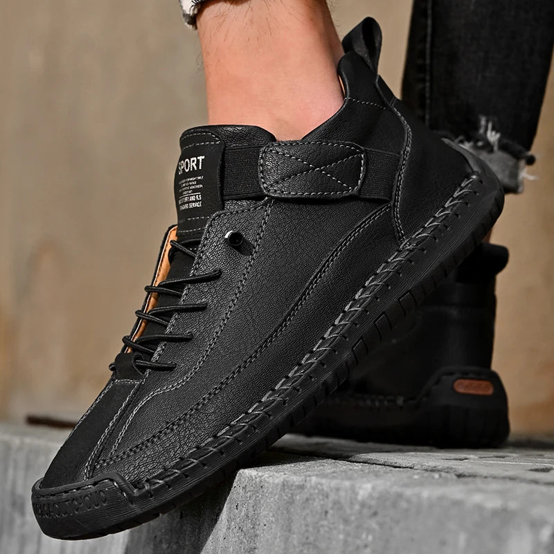 Handmade Leather Men Casual Loafers