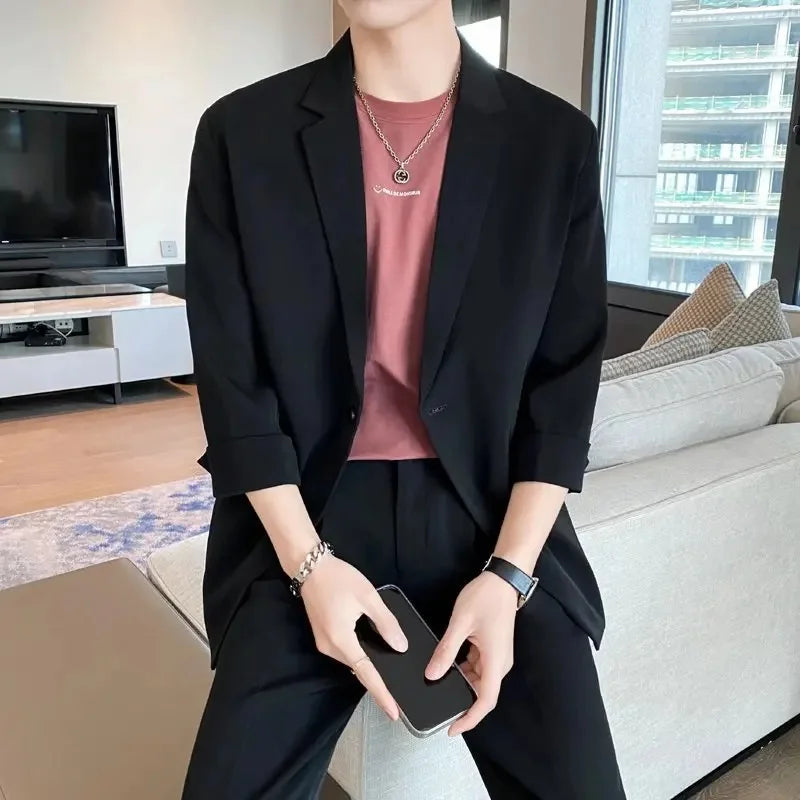 Lightweight Loose-fit Men's Suit
