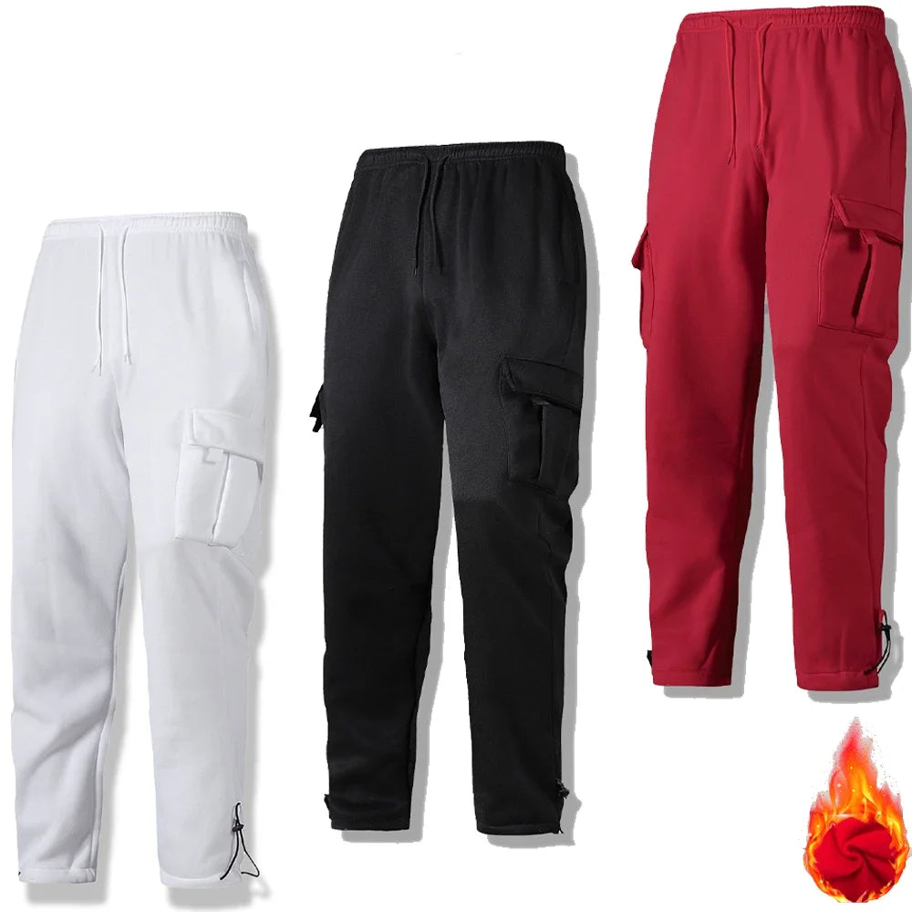 Men's Warm Cargo Pants