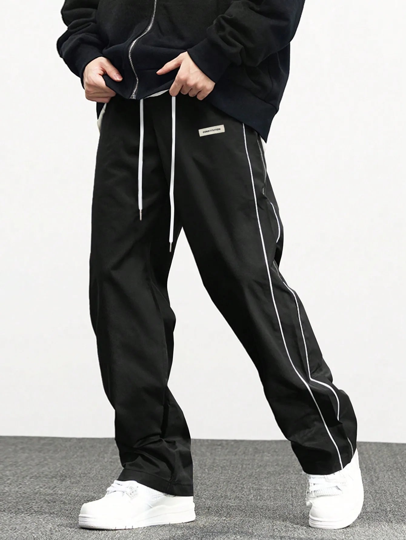 Casual Cotton Cargo Pants For Men, Men's Loose Cargo Pants