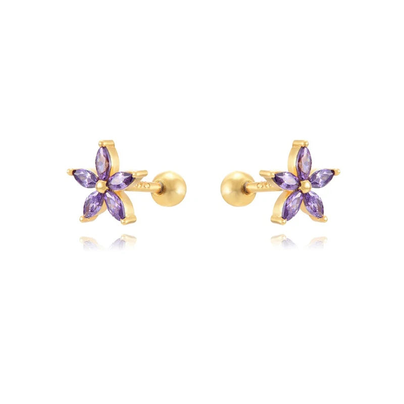 Gold Color Long Chain Dangle Earrings For Women