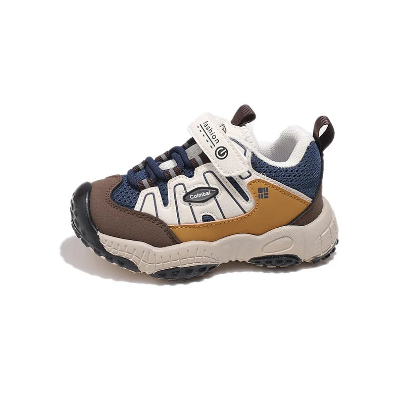 1-6 Years Boys Shoes Spring Autumn Kids Casual Shoes Boys Sneakers Patchwork Color Soft Breathable Sport Hiking Shoes For Boy