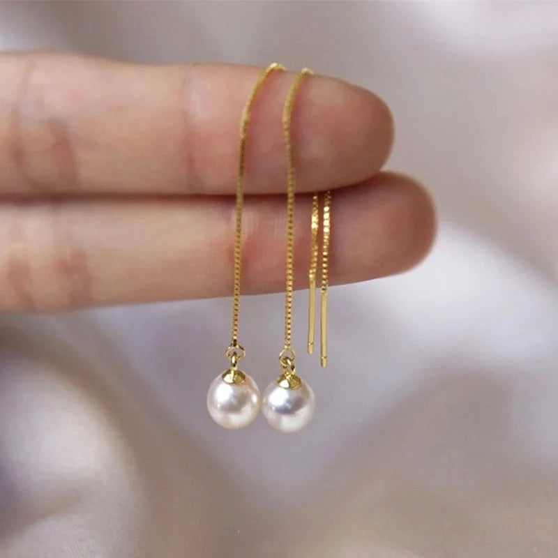 Dainty Long Hanging Earrings For Women