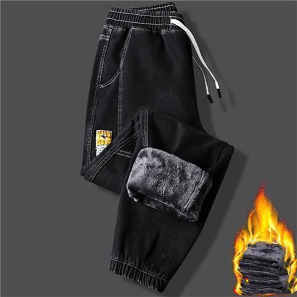 Men's jeans Fleece Jeans